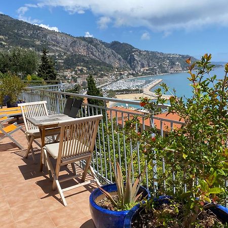 Villa L'Ensoleillee Vue Panoramique Mer, 250 M De La Plage Et Du Centre Ville 멍똥 외부 사진
