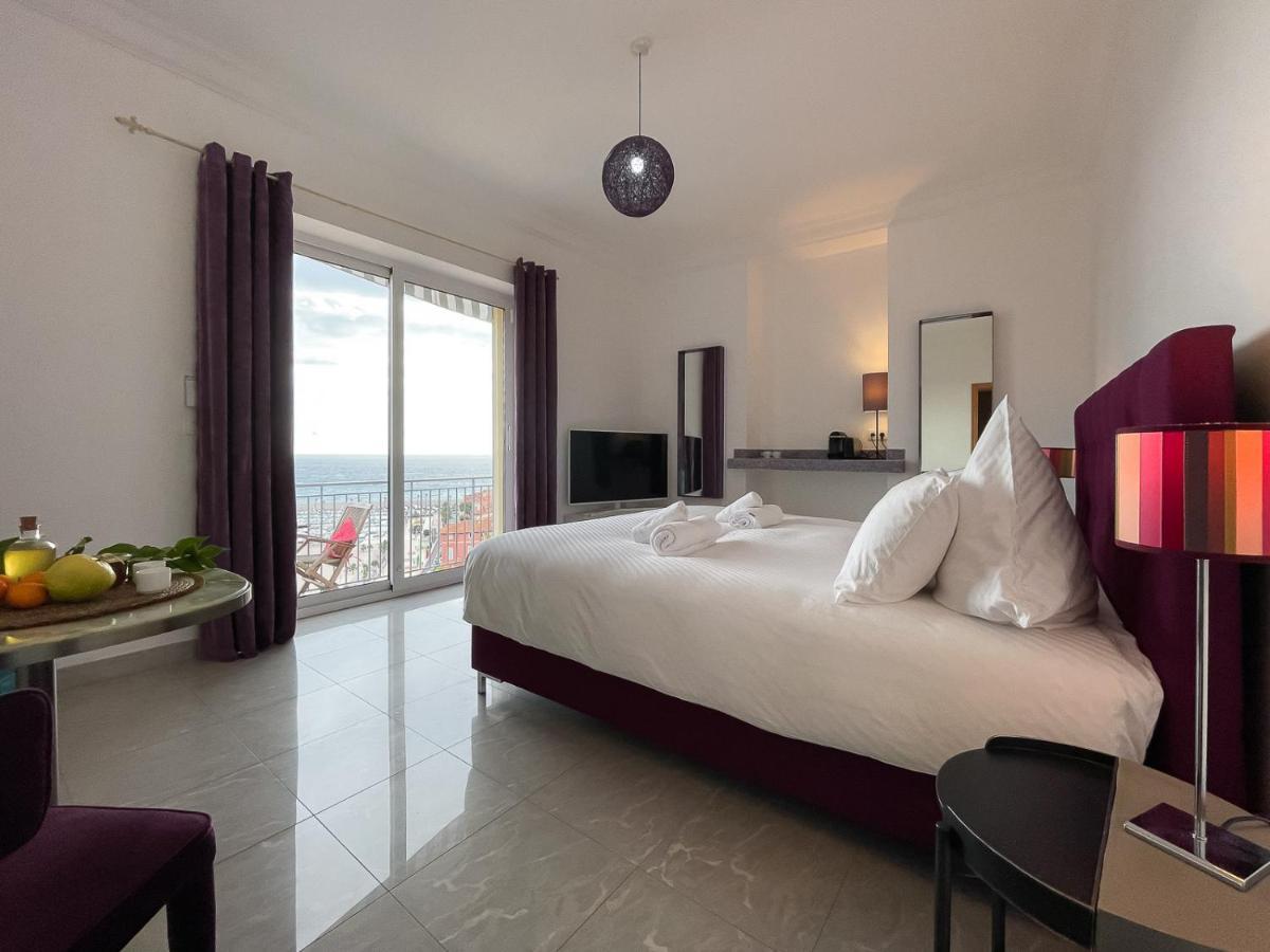 Villa L'Ensoleillee Vue Panoramique Mer, 250 M De La Plage Et Du Centre Ville 멍똥 외부 사진