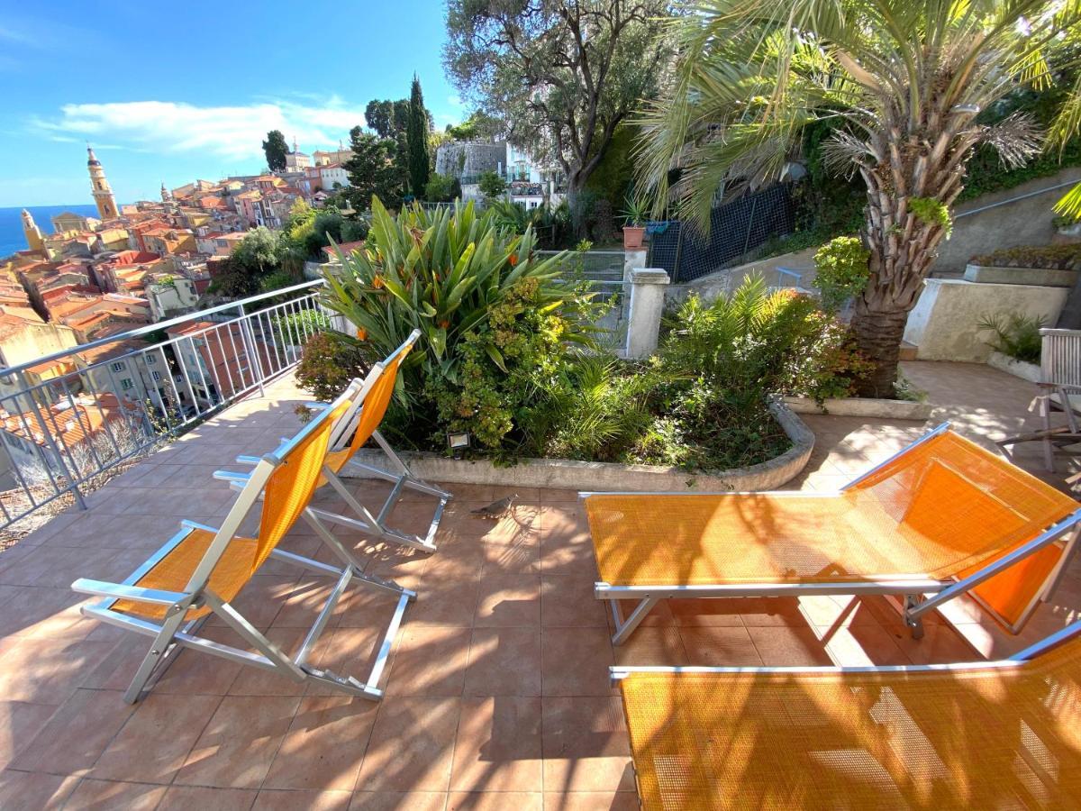 Villa L'Ensoleillee Vue Panoramique Mer, 250 M De La Plage Et Du Centre Ville 멍똥 외부 사진